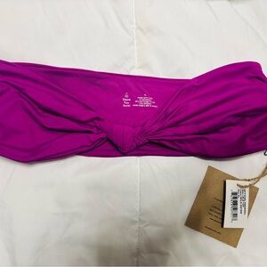 Vibrant Pink Bandeau Top